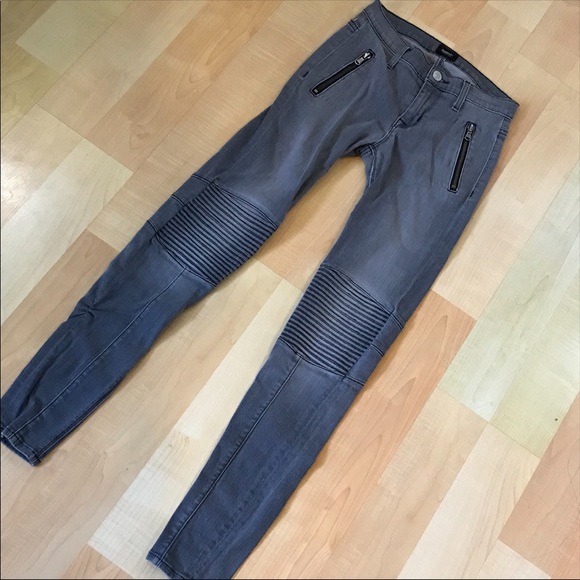 Hudson Stark Moto Skinny Jeans - Picture 2 of 6